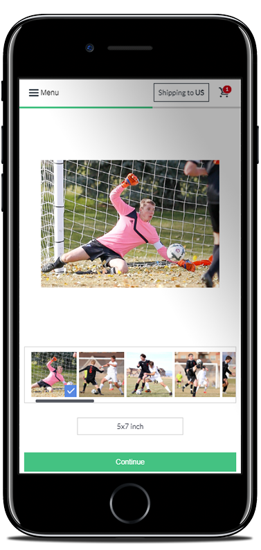 Photo Sales mobile